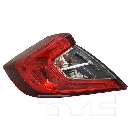 Tyc 16-C HD CIVIC SDN QTR TAIL LIGHT ASSY LH 11-6878-00